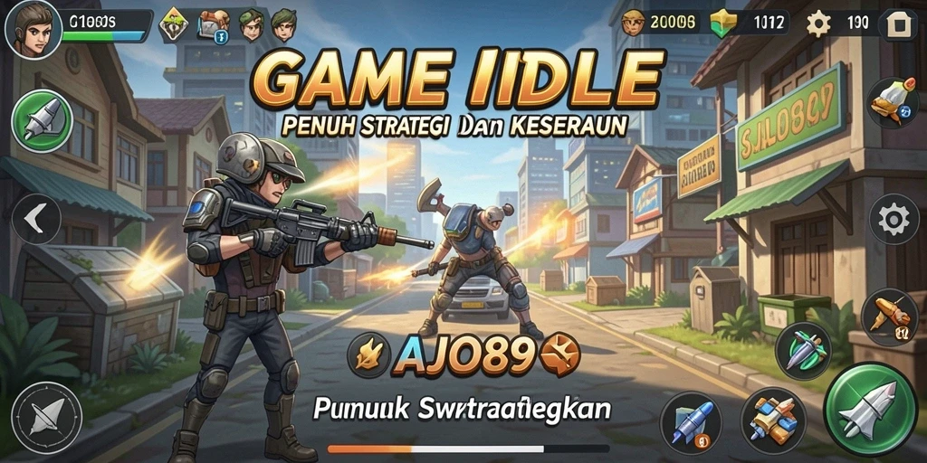 Tampilan gameplay AJO89 yang menarik dan penuh warna.