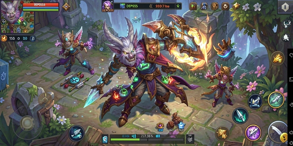 Gameplay seru DEPO555 dalam petualangan menakjubkan.