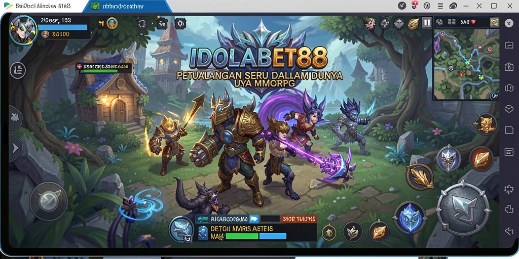 Tampilan gameplay seru dalam IDOLABET88 yang memikat pemain.