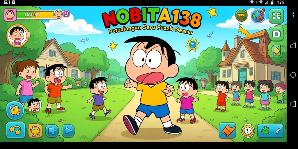 Gameplay seru NOBITA138 menantang setiap pemain untuk memecahkan teka-teki.