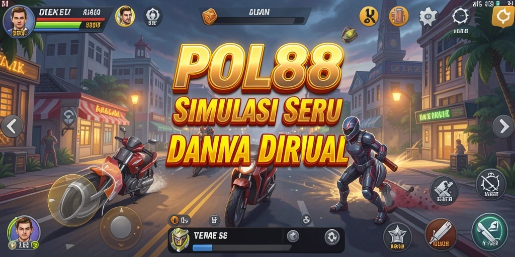 Tampilan gameplay POL88 yang menarik dalam dunia simulation.