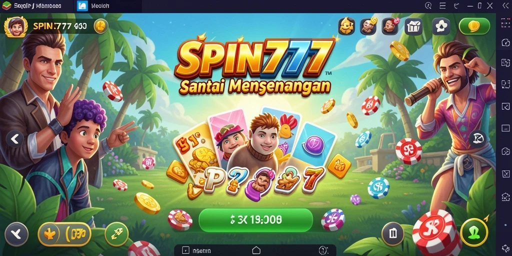 Tampilan menarik gameplay SPIN777 yang menyenangkan dan penuh warna.